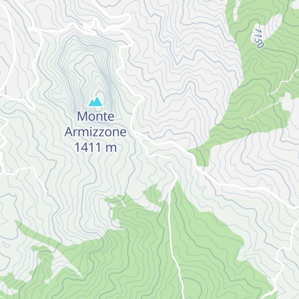 Map of Rifugio Tellus Mater