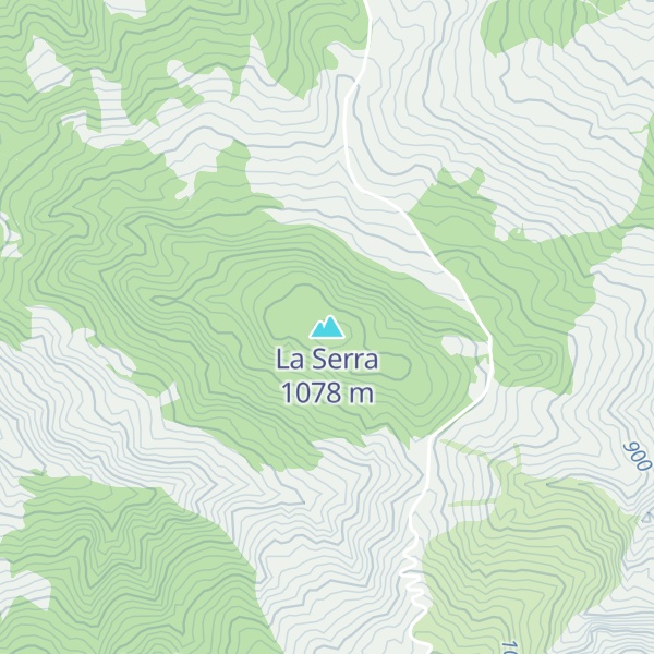 Map of La Serra