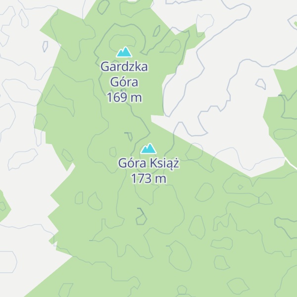 Map of Góra Książ