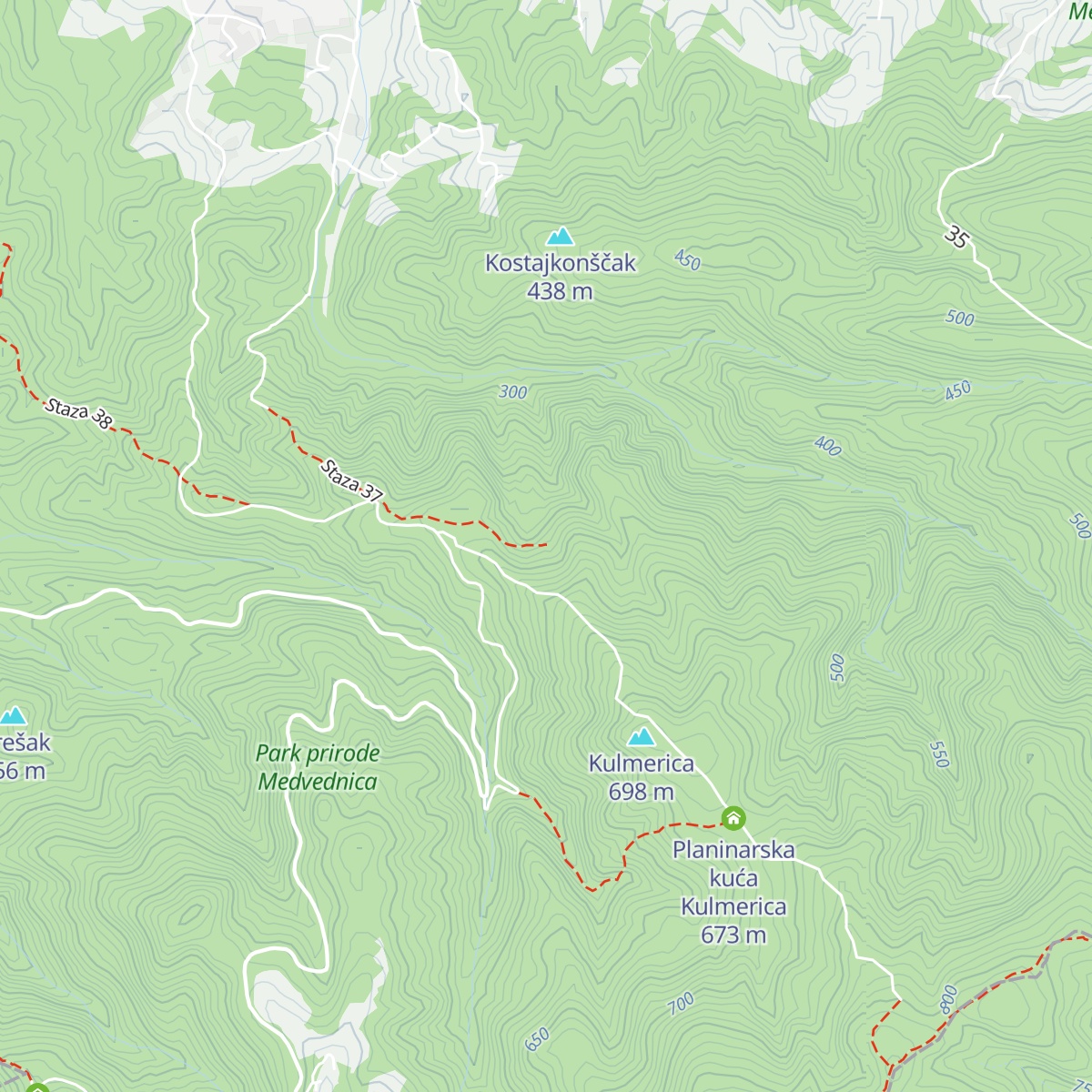 Lojzekov izvor map