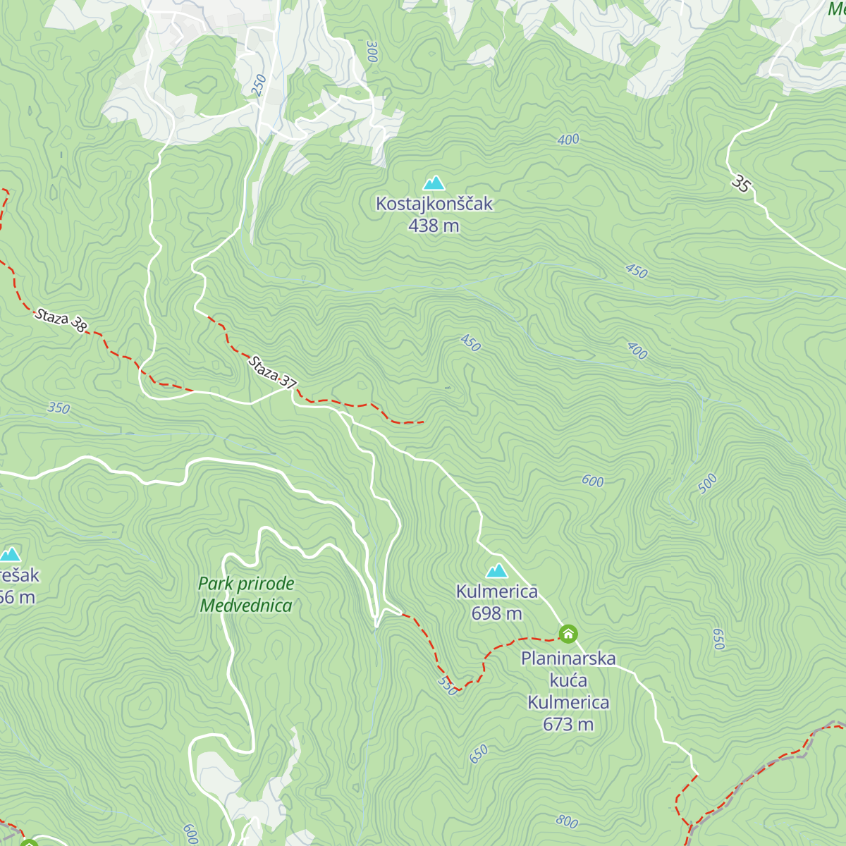 Lojzekov izvor map