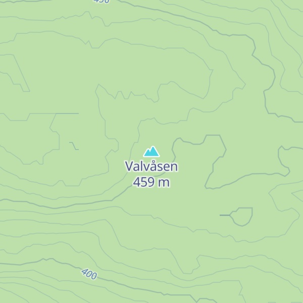 Map of Valvåsen