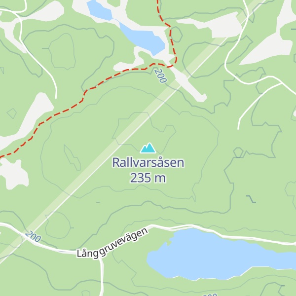Map of Rallvarsåsen