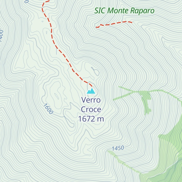 Map of Verro Croce