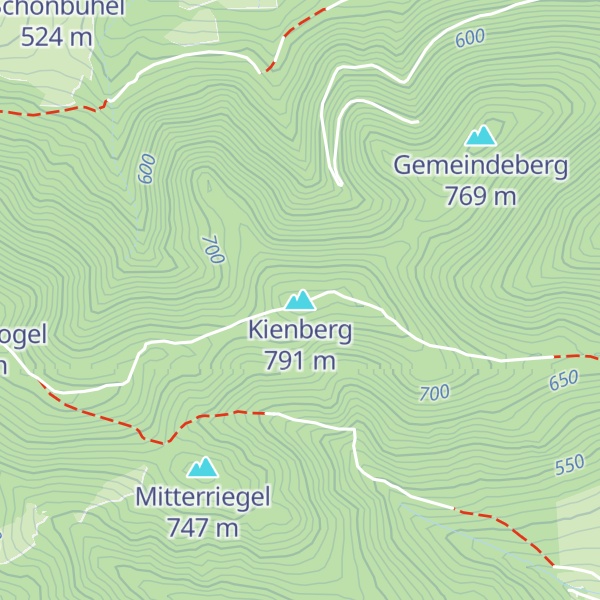 Map of Kienberg