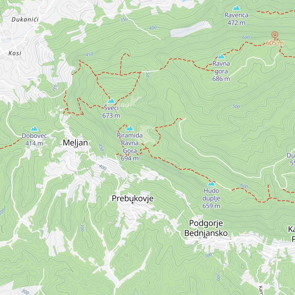 Filićev dom map