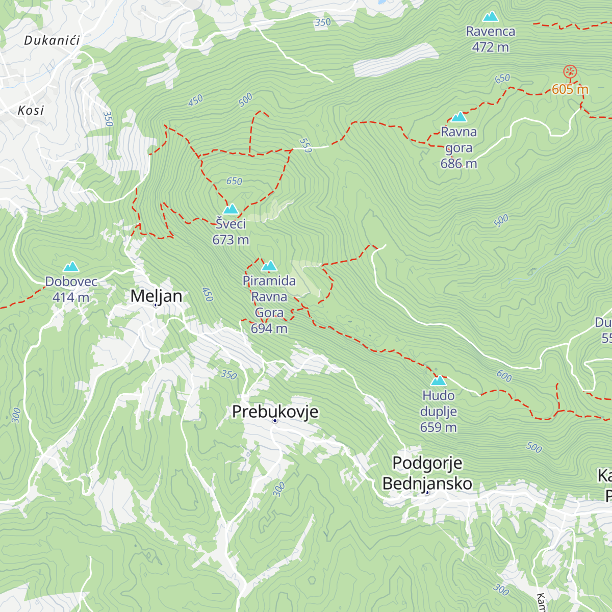 Filićev dom map