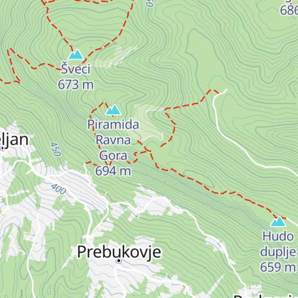 Map of Filićev dom