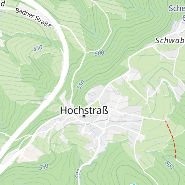 Map of Hochstraßberg