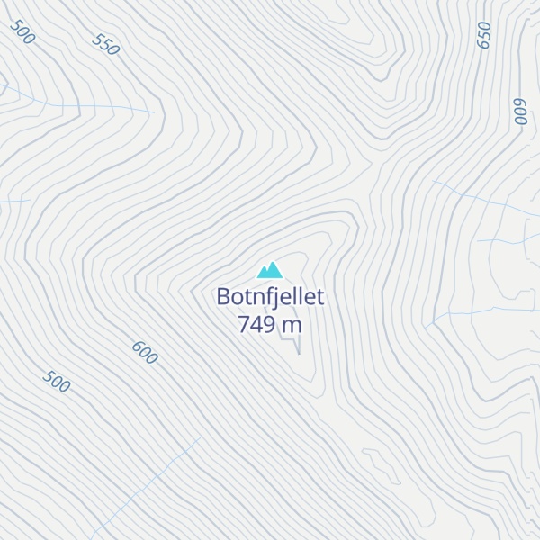 Map of Botnfjellet