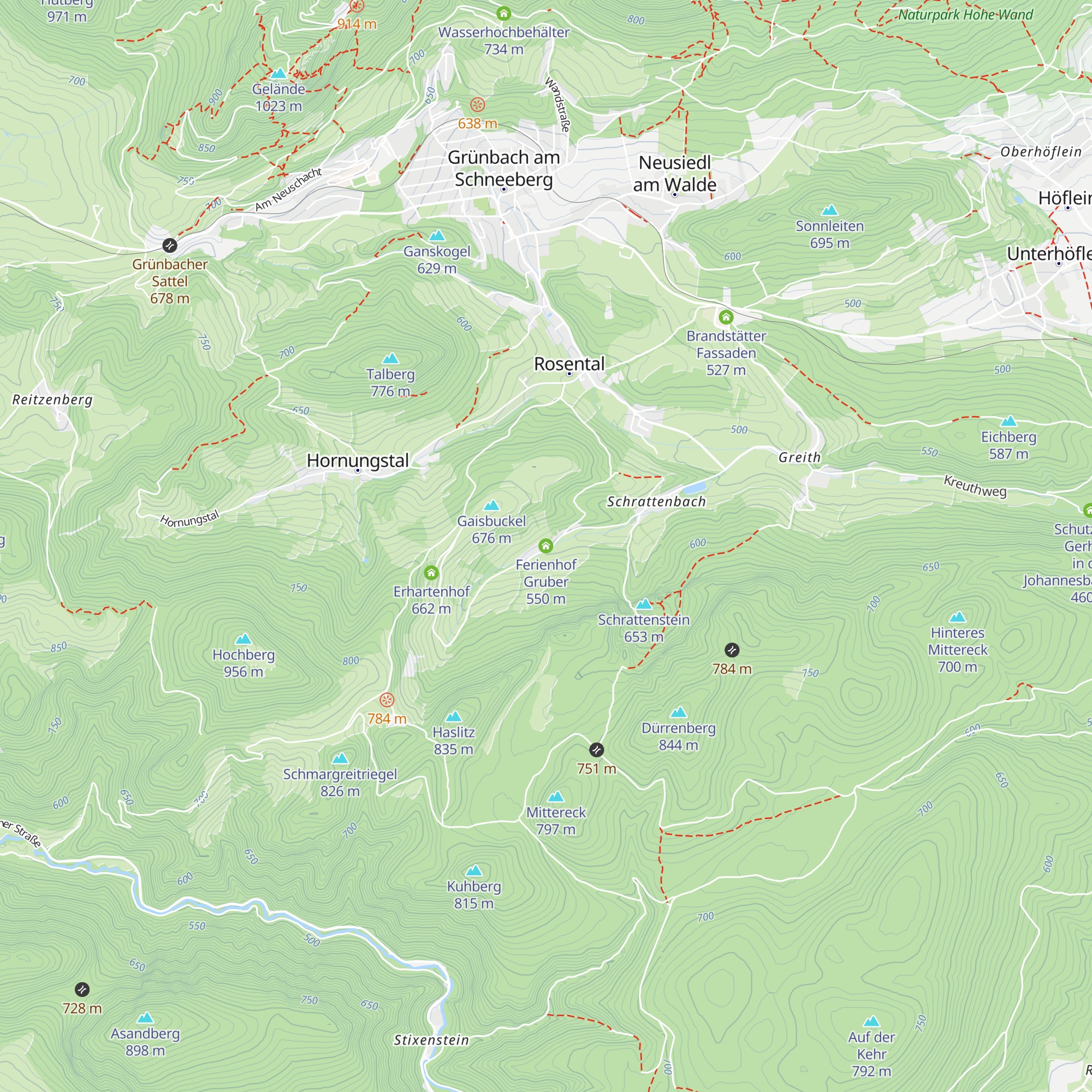 Ferienhof Gruber map