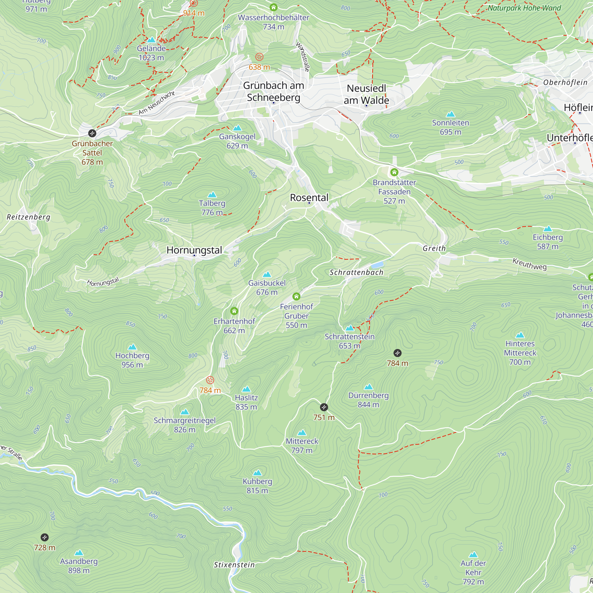 Ferienhof Gruber map
