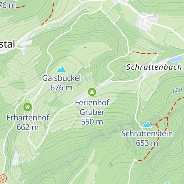 Map of Ferienhof Gruber