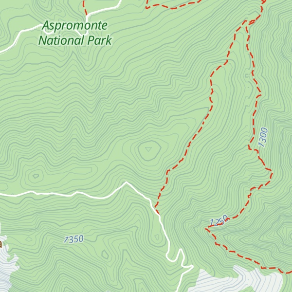 Map of Monte Scorda