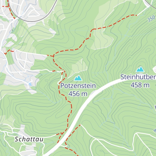 Map of Potzenstein