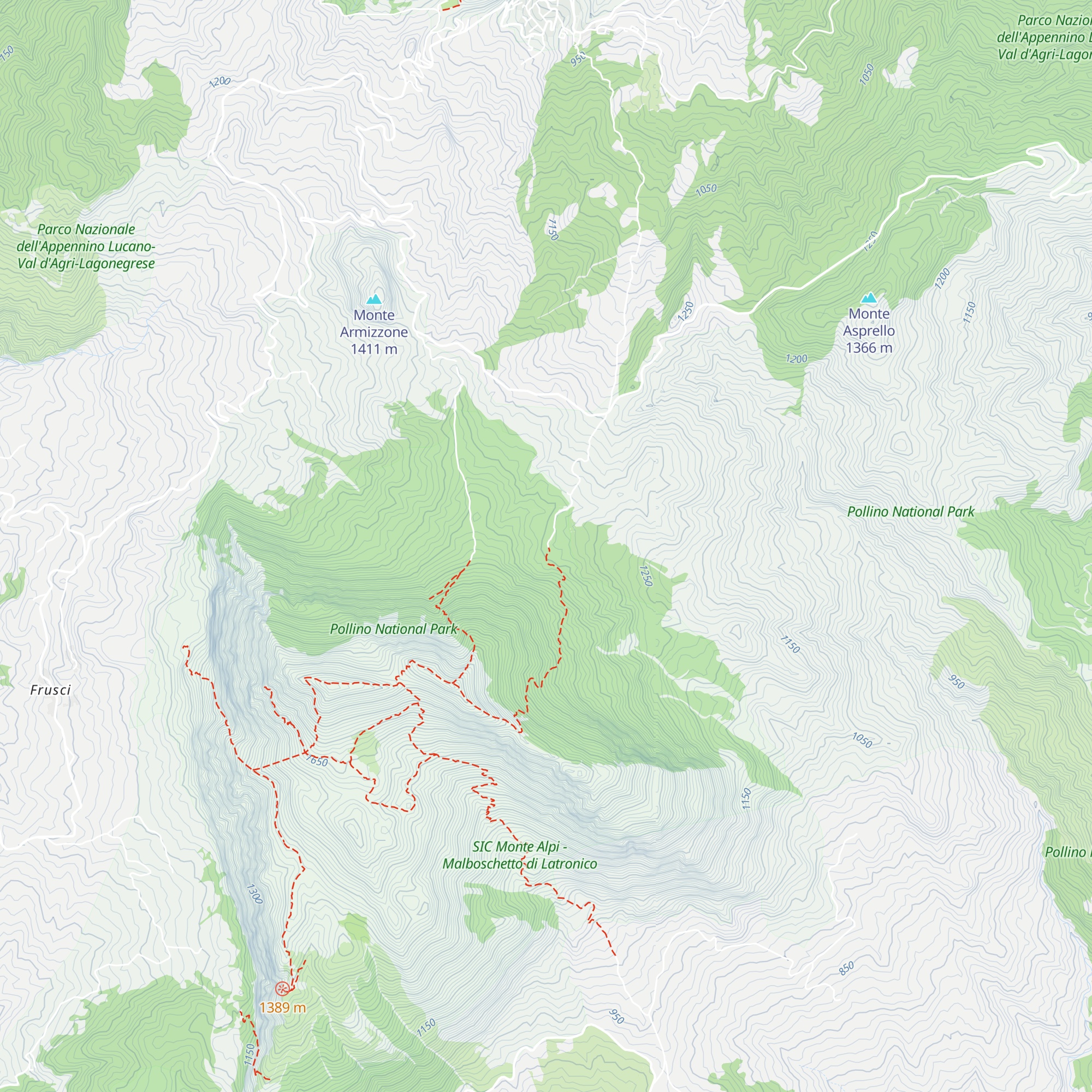 Rifugio Bosco Favino map