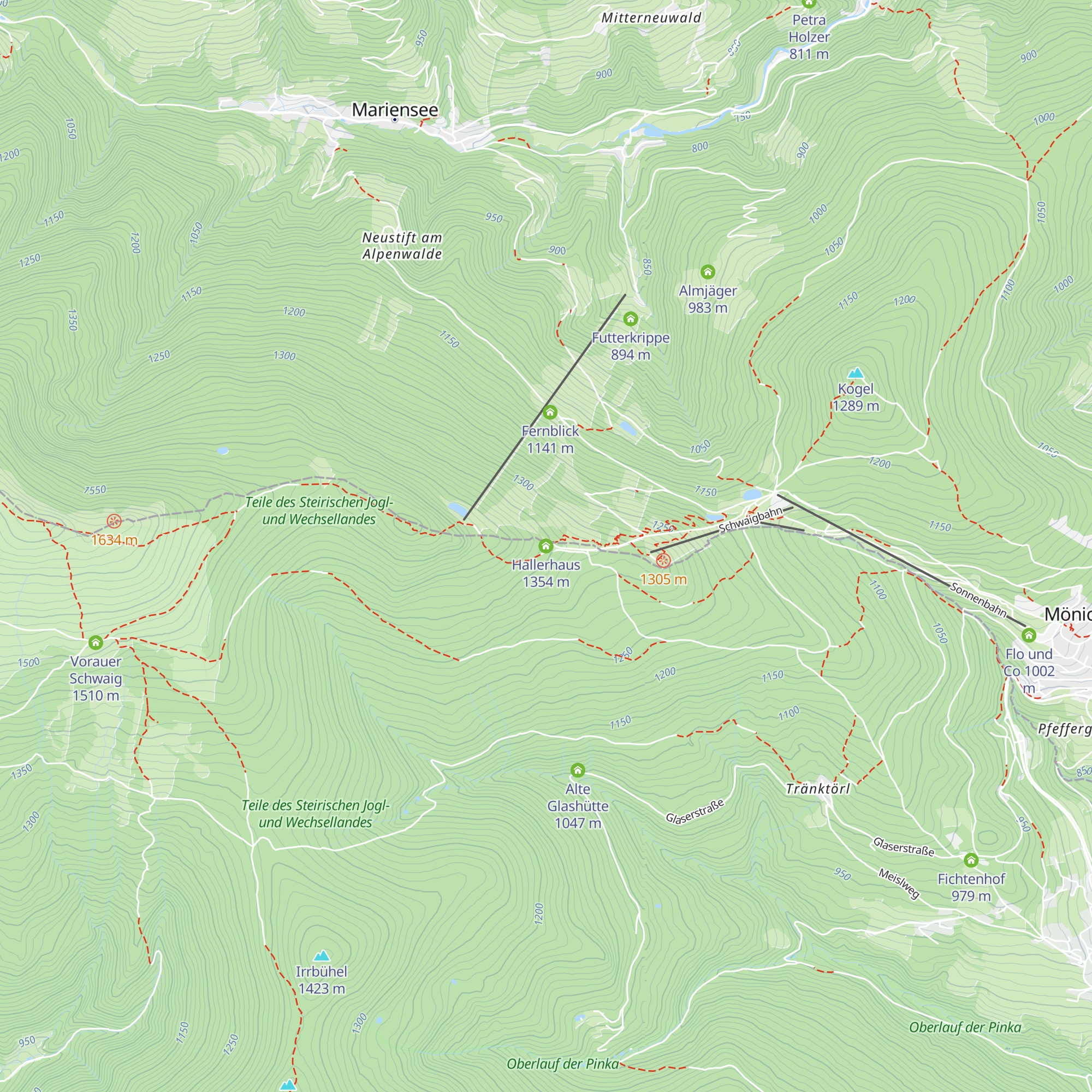 Hallerhaus map