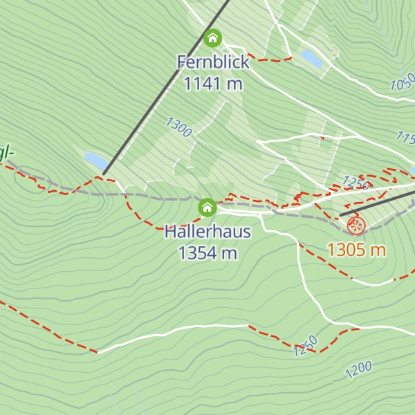 Map of Hallerhaus
