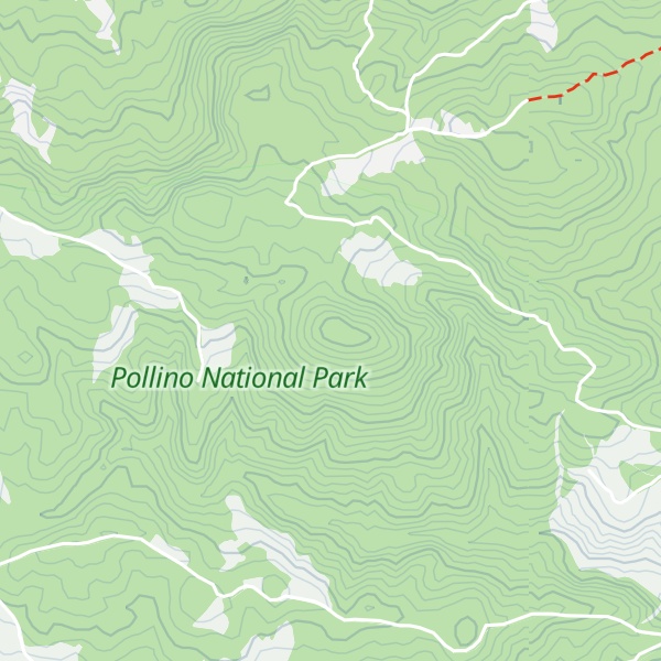 Map of Monte Nandiniello