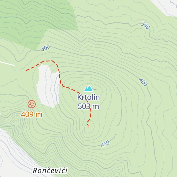 Map of Krtolin