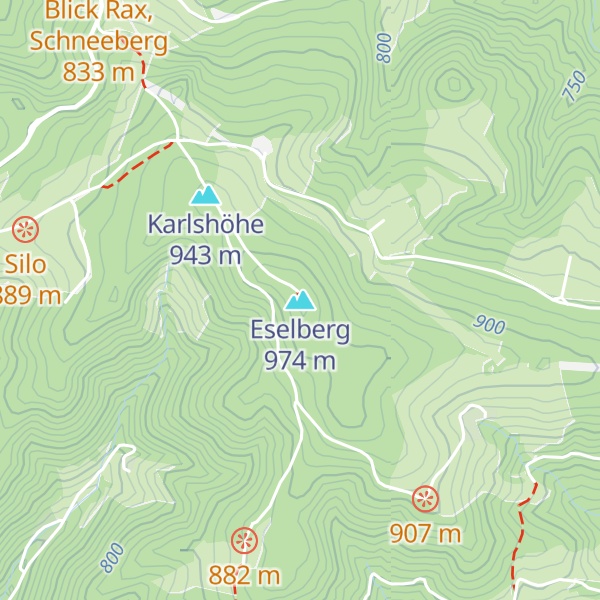 Map of Eselberg