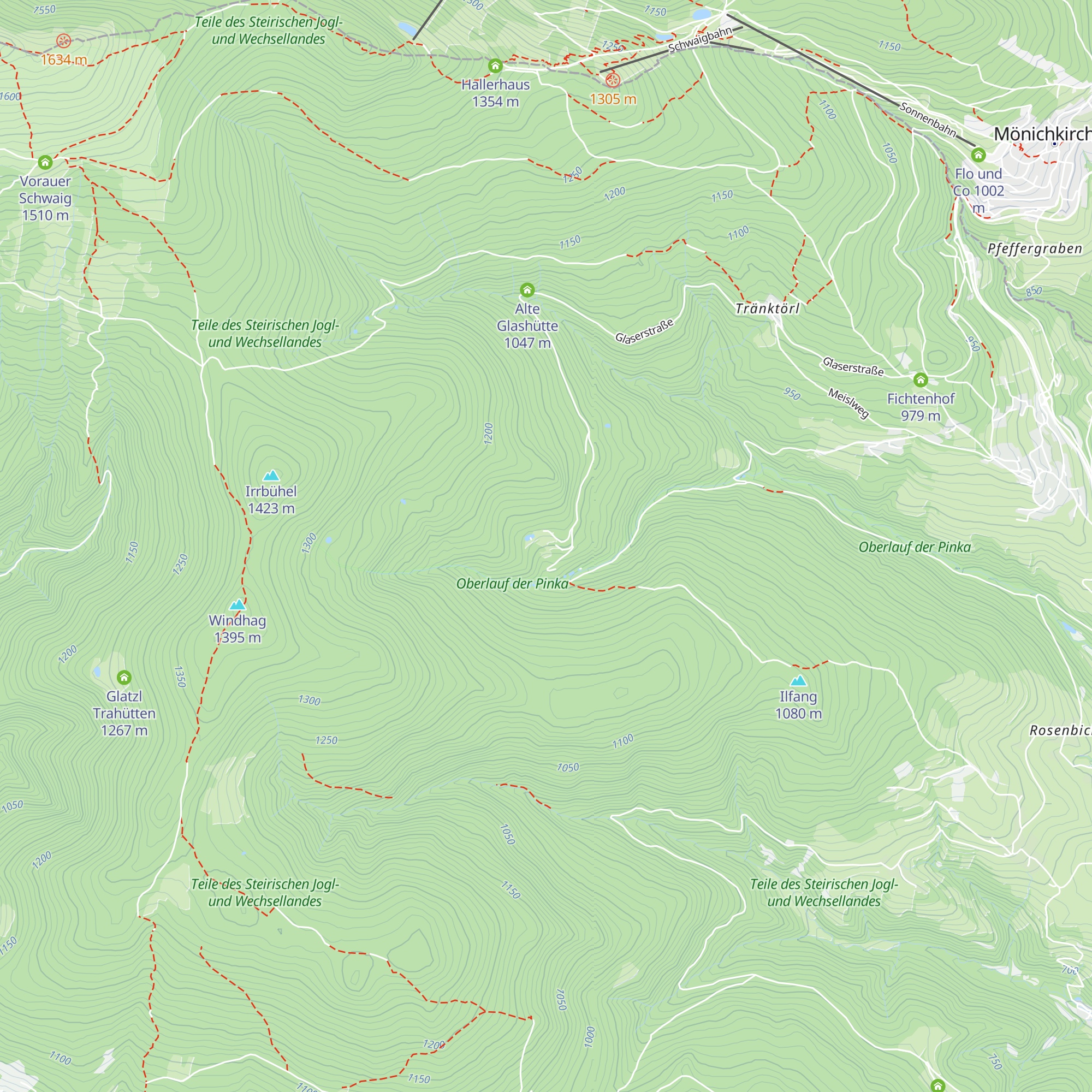 Neue Glashütte map