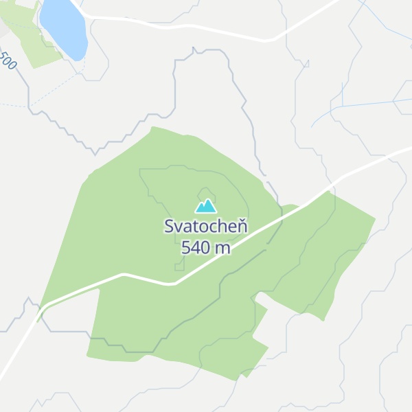 Map of Svatocheň
