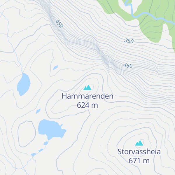 Map of Hammarenden