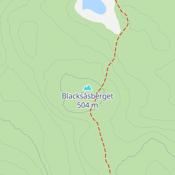 Map of Blacksåsberget