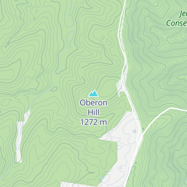 Map of Oberon Hill