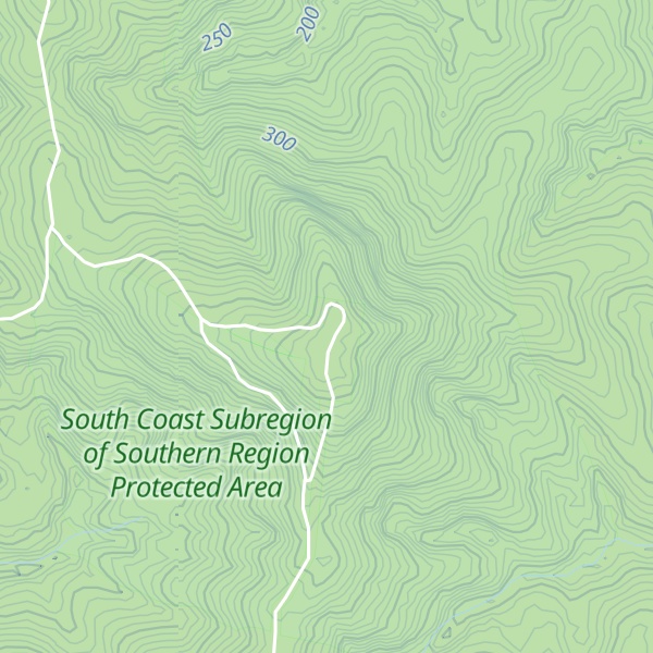 Map of Wandera Mountain