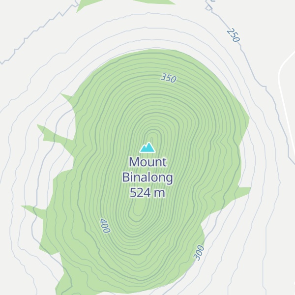 Map of Mount Binalong