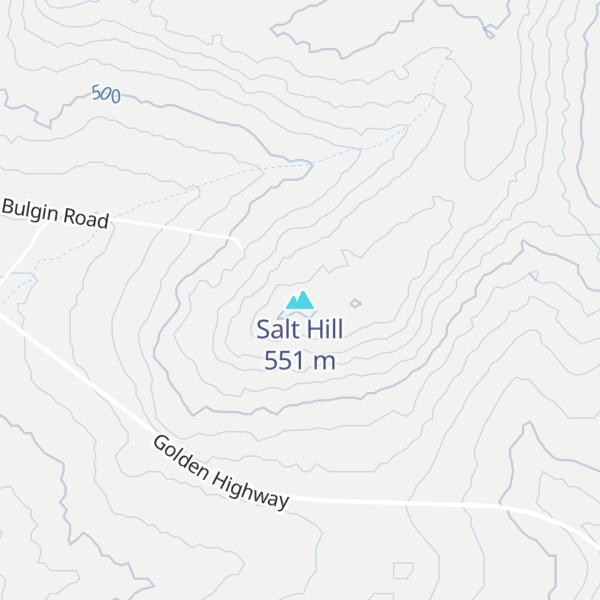 Map of Salt Hill