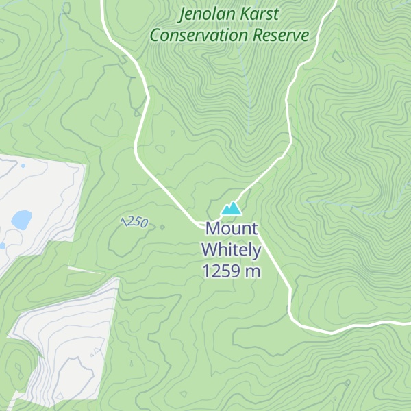 Map of Green Ribbon Hill