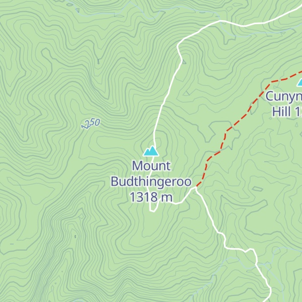 Map of Mount Budthingeroo