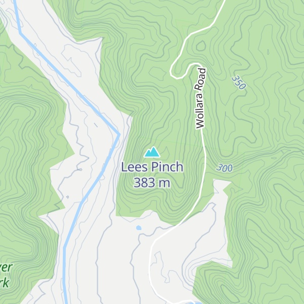 Map of Lees Pinch