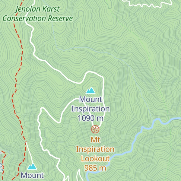 Map of Mount Inspiration