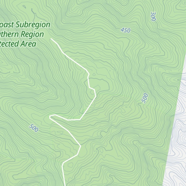 Map of Bolaro Mountain