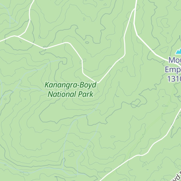 Map of Mount Emperor
