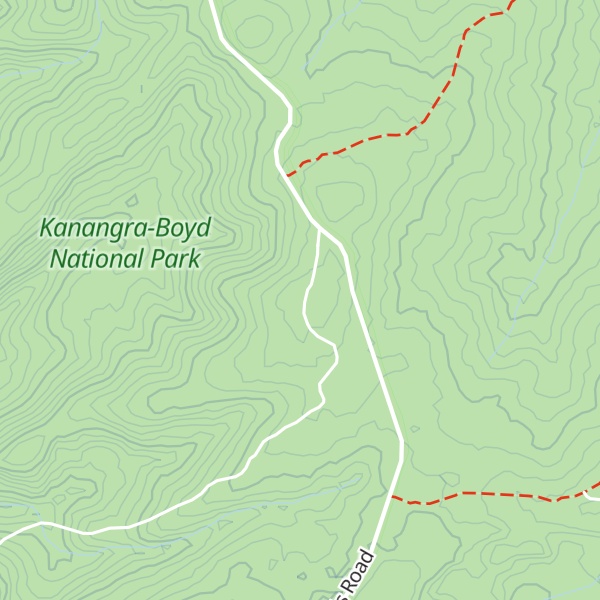Map of Mount Luther