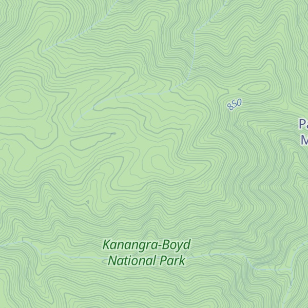 Map of Moonshine Hill