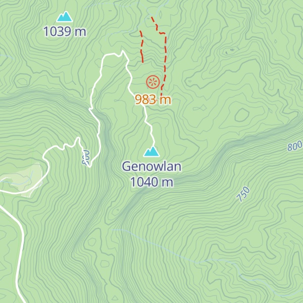 Map of Genowlan