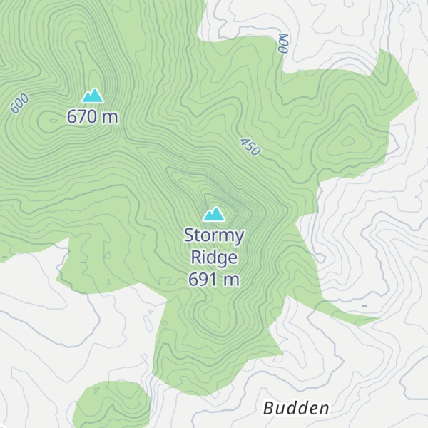 Map of Stormy Ridge
