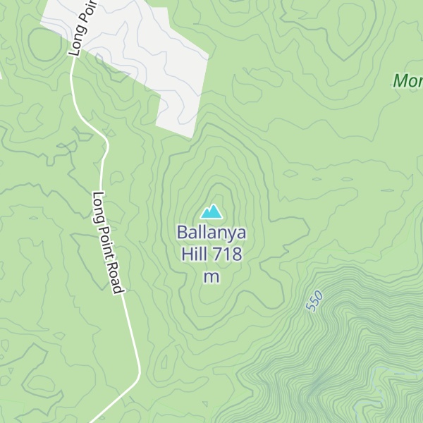 Map of Ballanya Hill