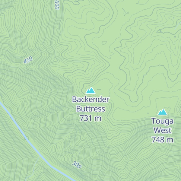 Map of Backender Buttress
