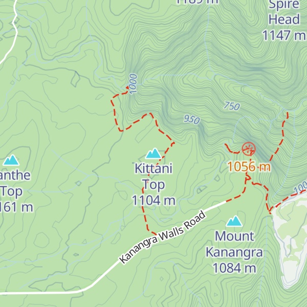 Map of Kittani Top