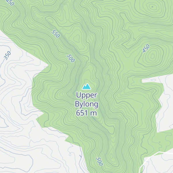Map of Upper Bylong