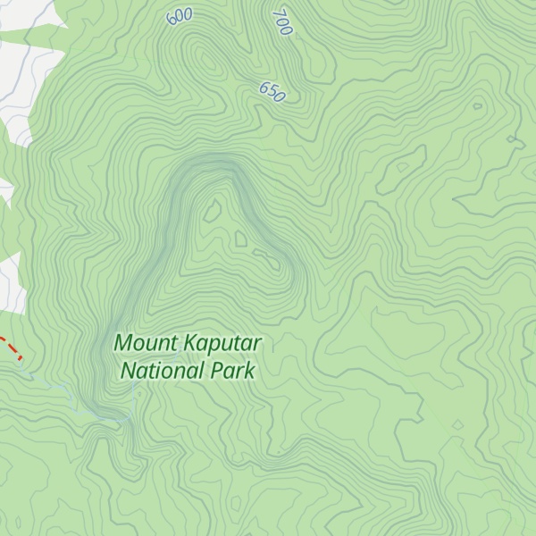 Map of Mount Waa