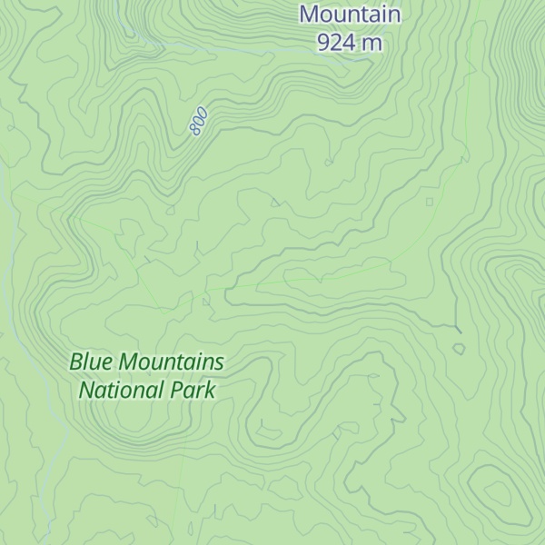 Map of Kooragang Mountain