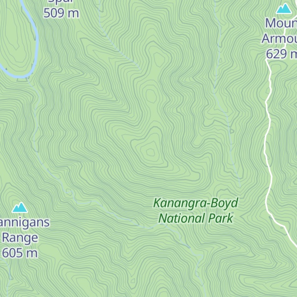 Map of Mount Milo